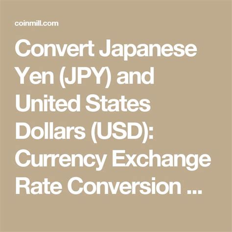Convert from United States Dollar (USD) to Japanese .